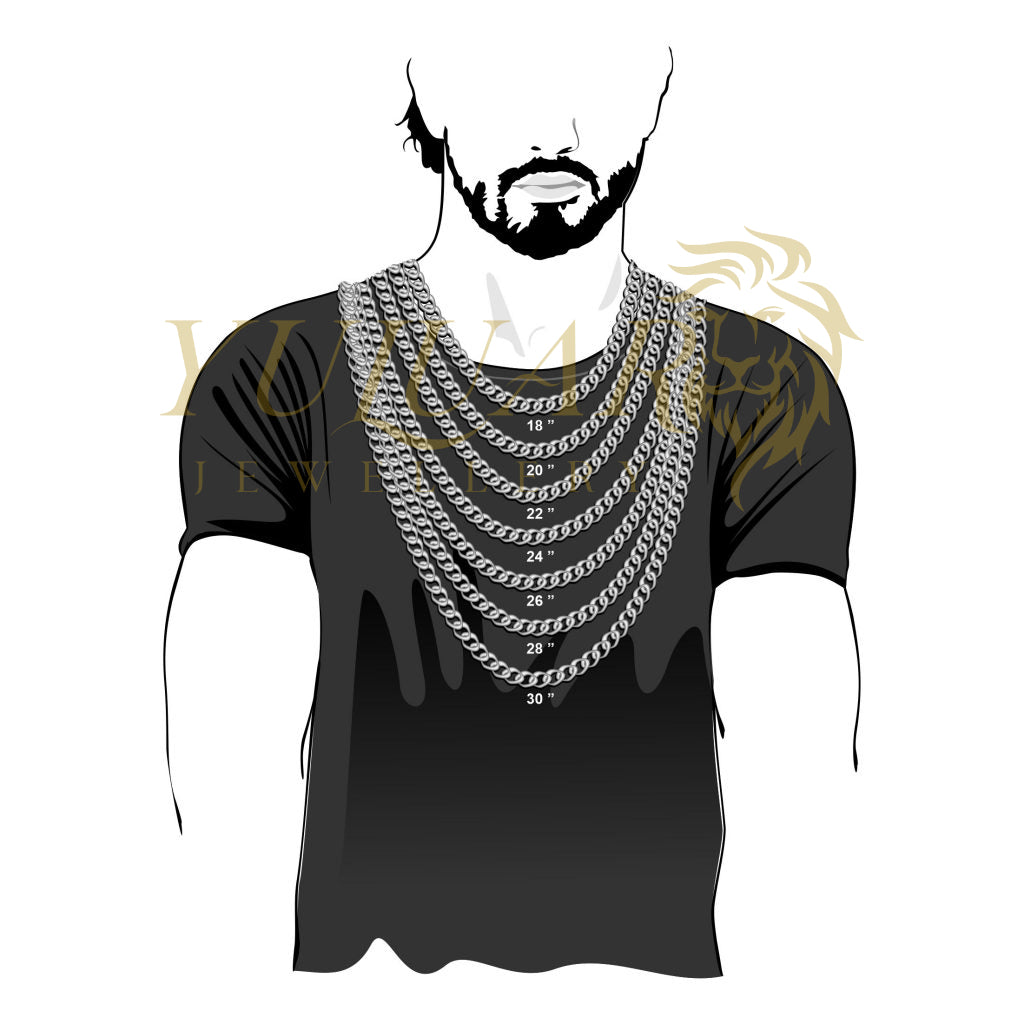 14K Solid Figaro Chain 20''