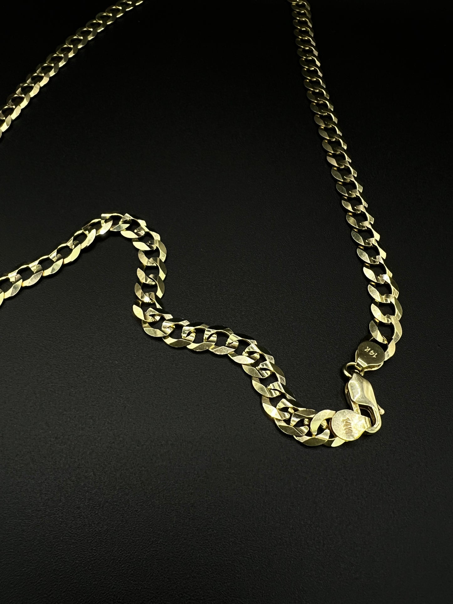 14K Solid Miami Chain 6.9MM