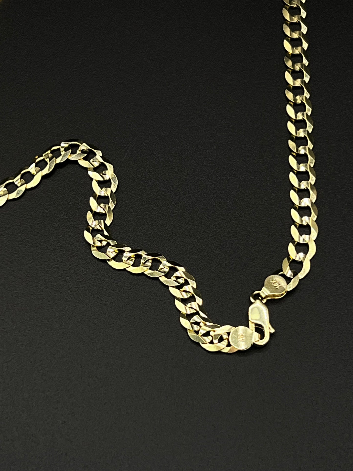14K Solid Miami Chain 6.9MM