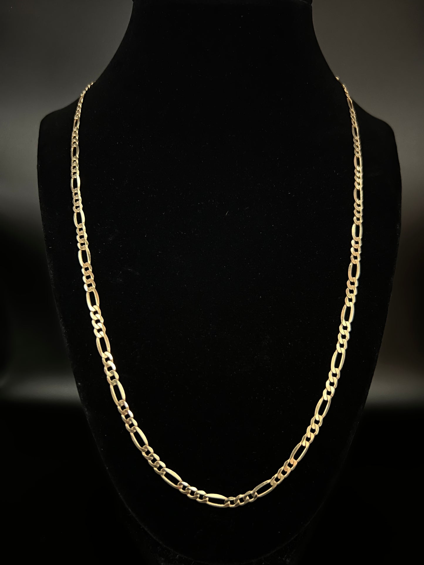 14K Solid Figaro Chain