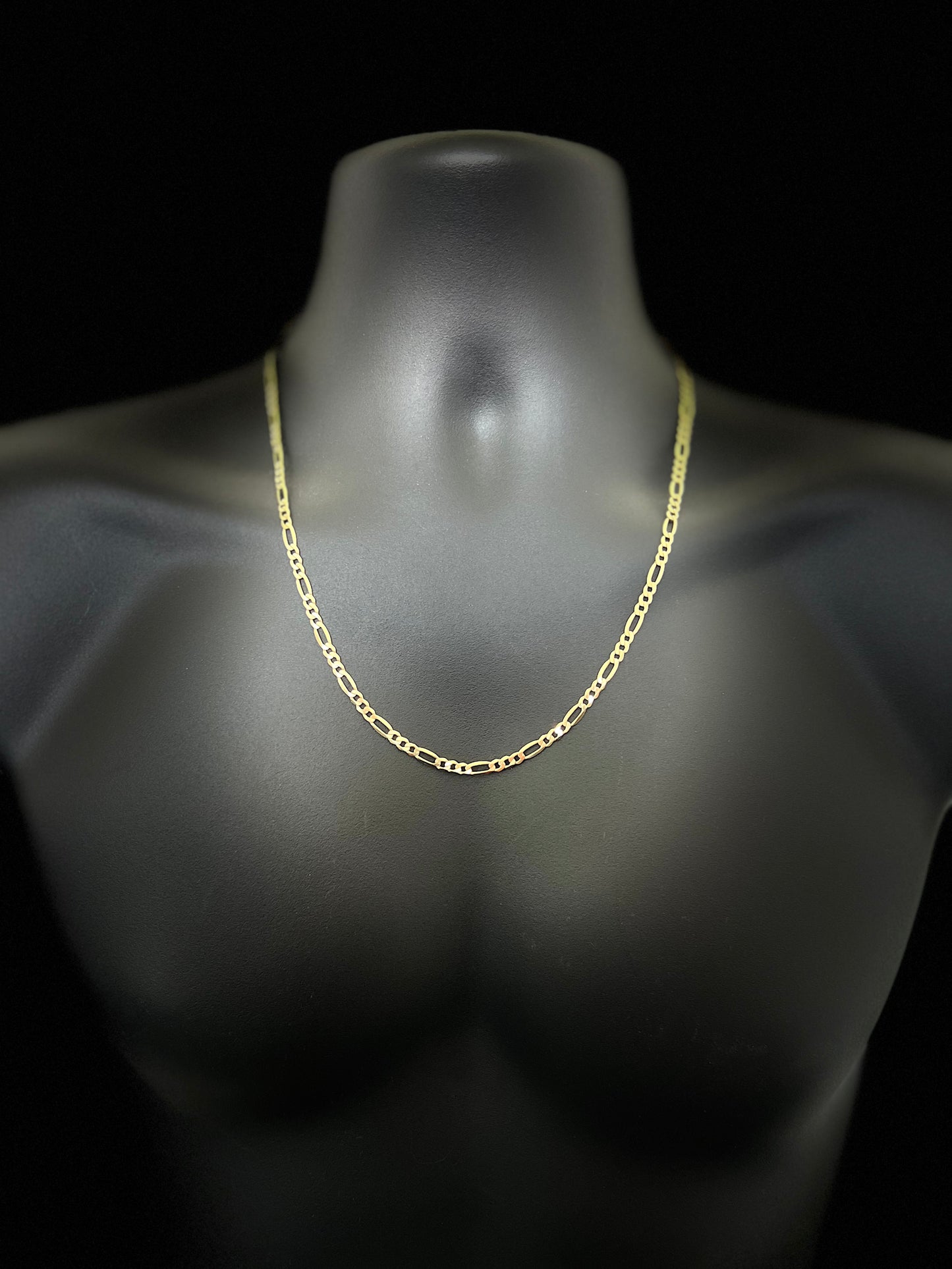 14K Solid Figaro Chain
