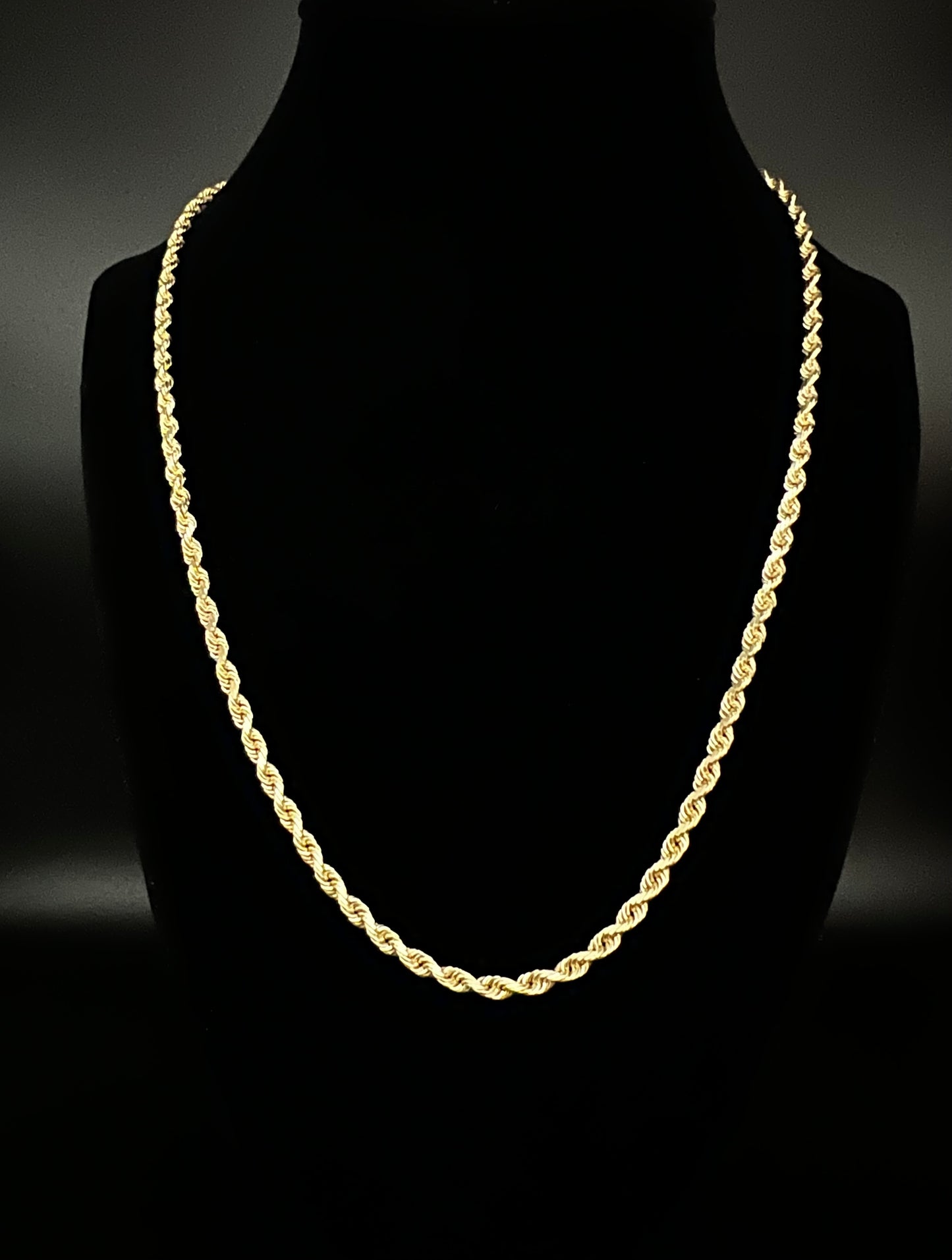 14K Solid Rope Chain