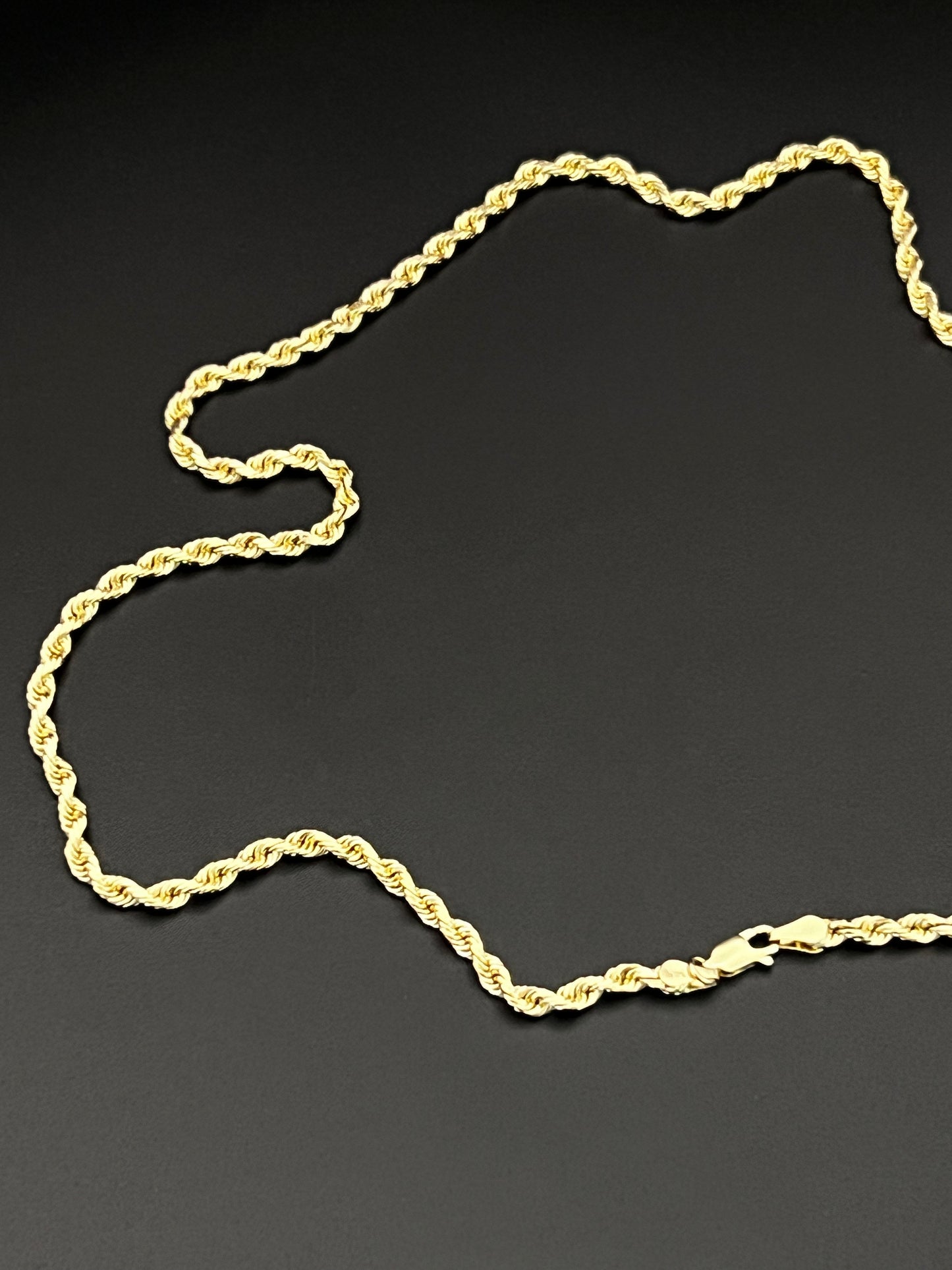 14K Solid Rope Chain