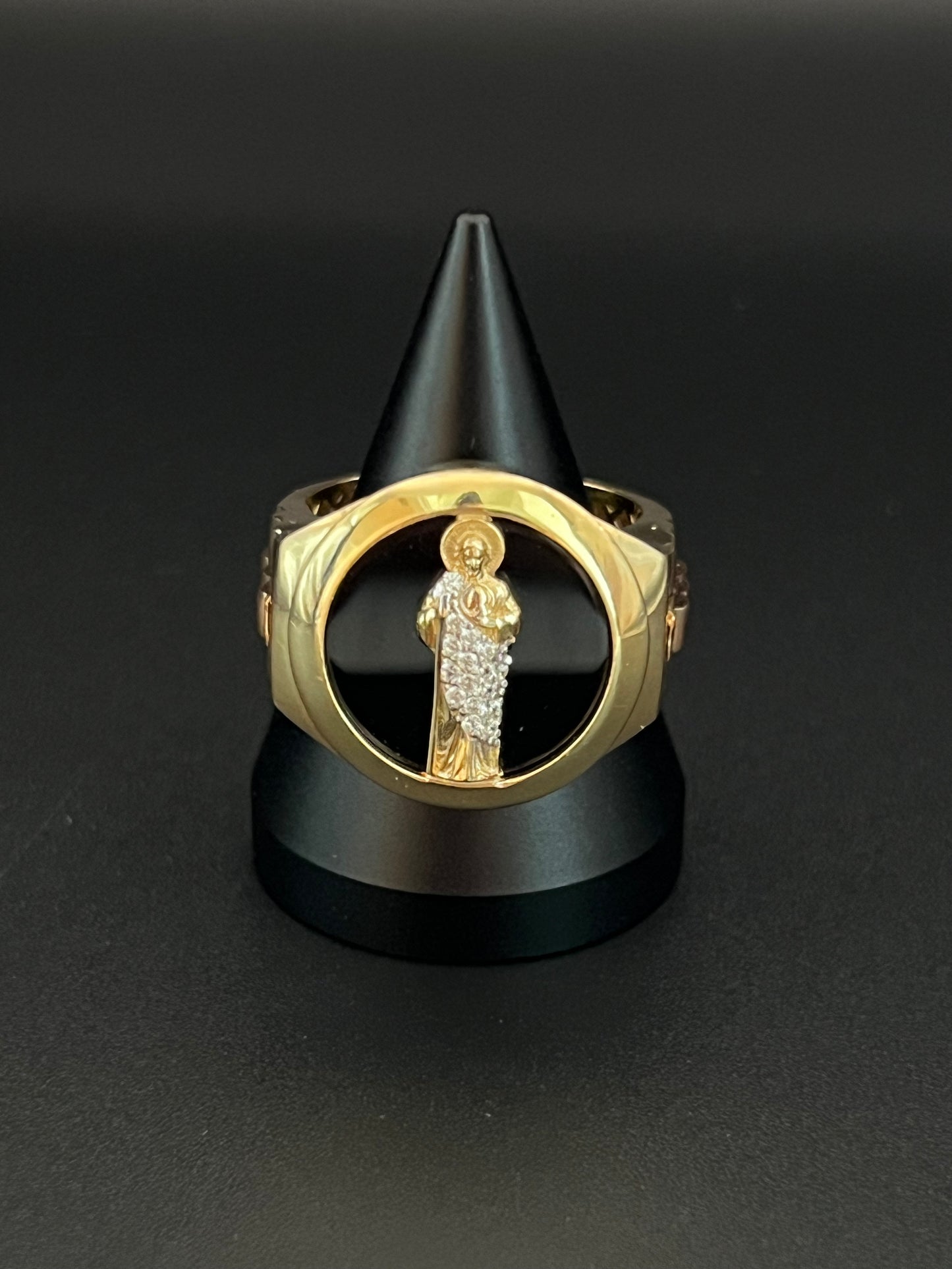 14K San Judas Men's Ring