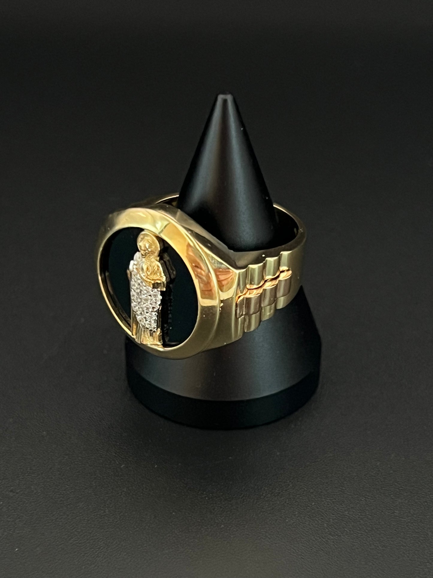 14K San Judas Men's Ring