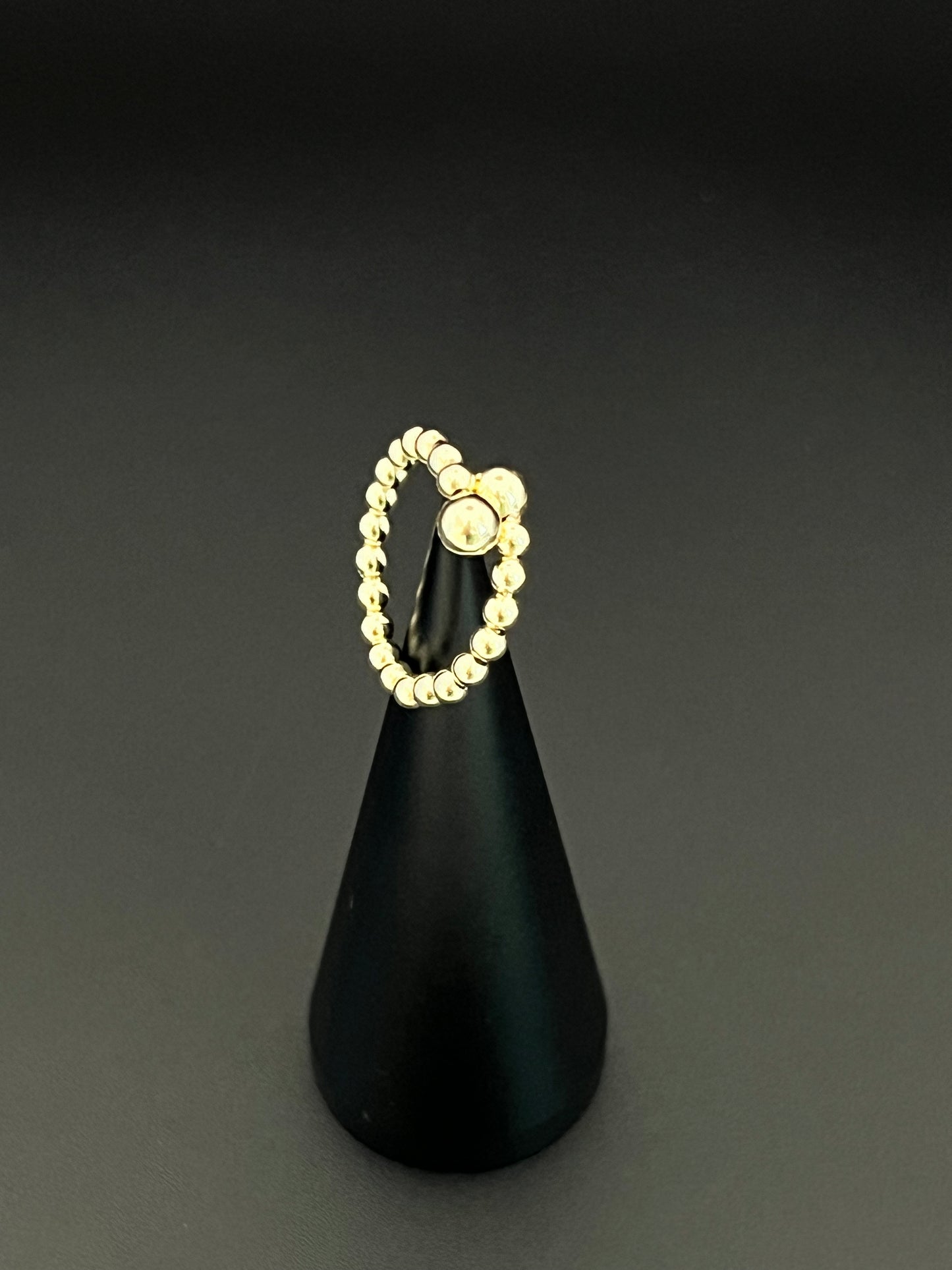 Women's Bold Beaded Ring