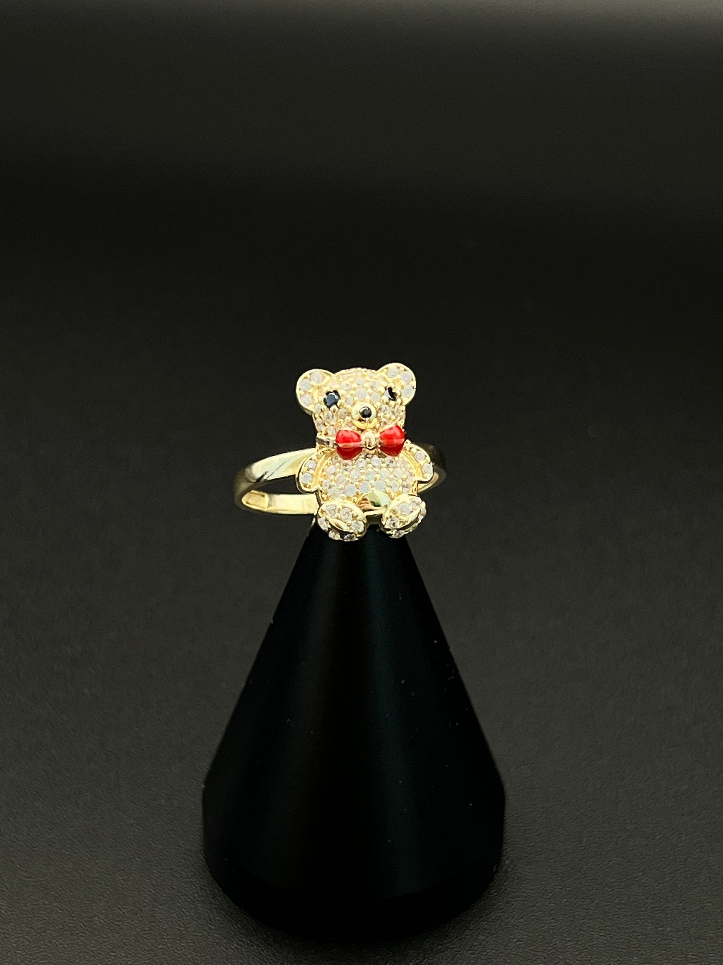 Women's Fancy Teddy Bear Ring