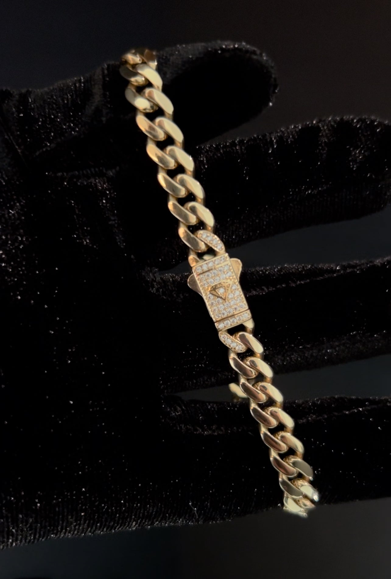 14K Monaco Bracelet 6MM