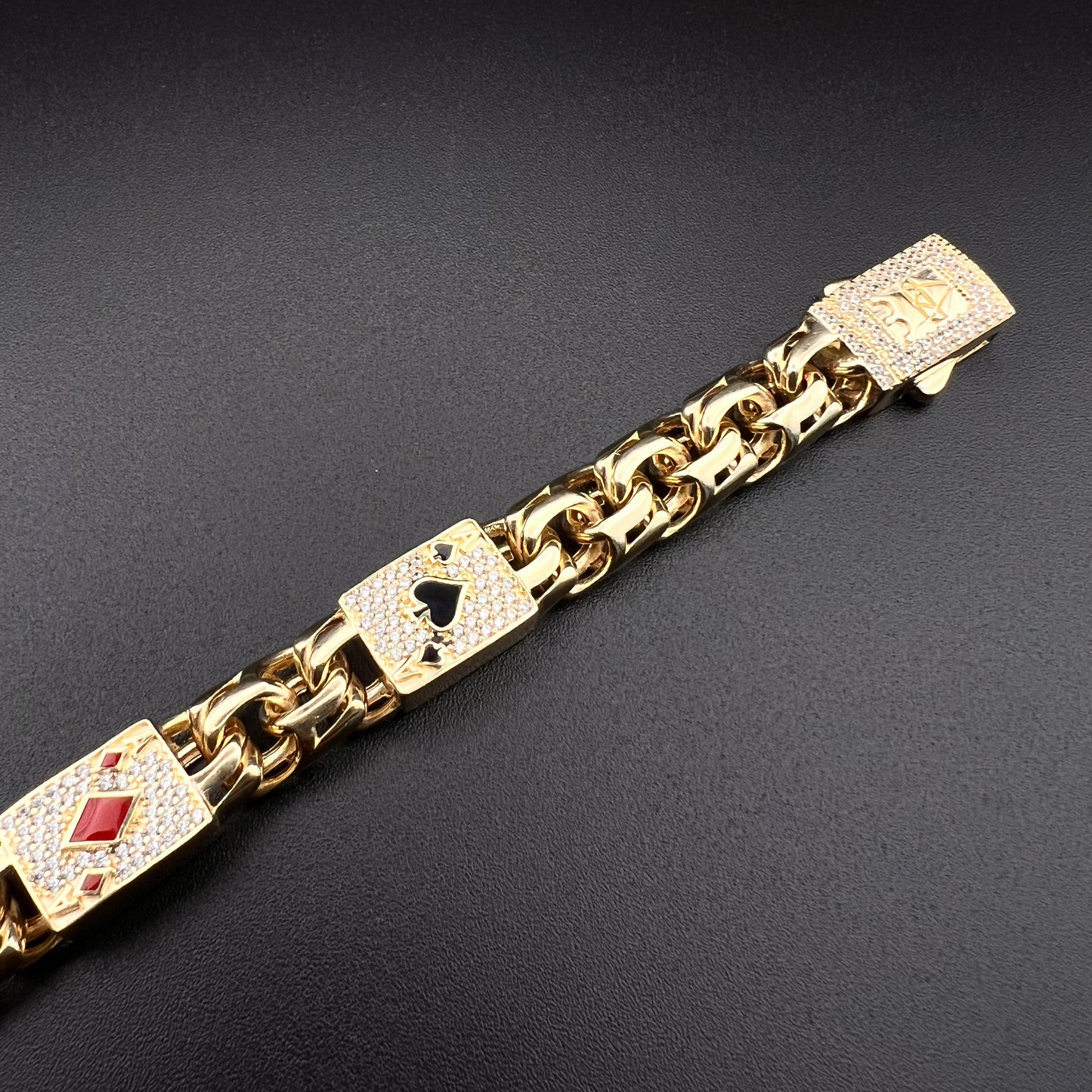 Semi-Solid Chino Barajas/Poker Bracelet