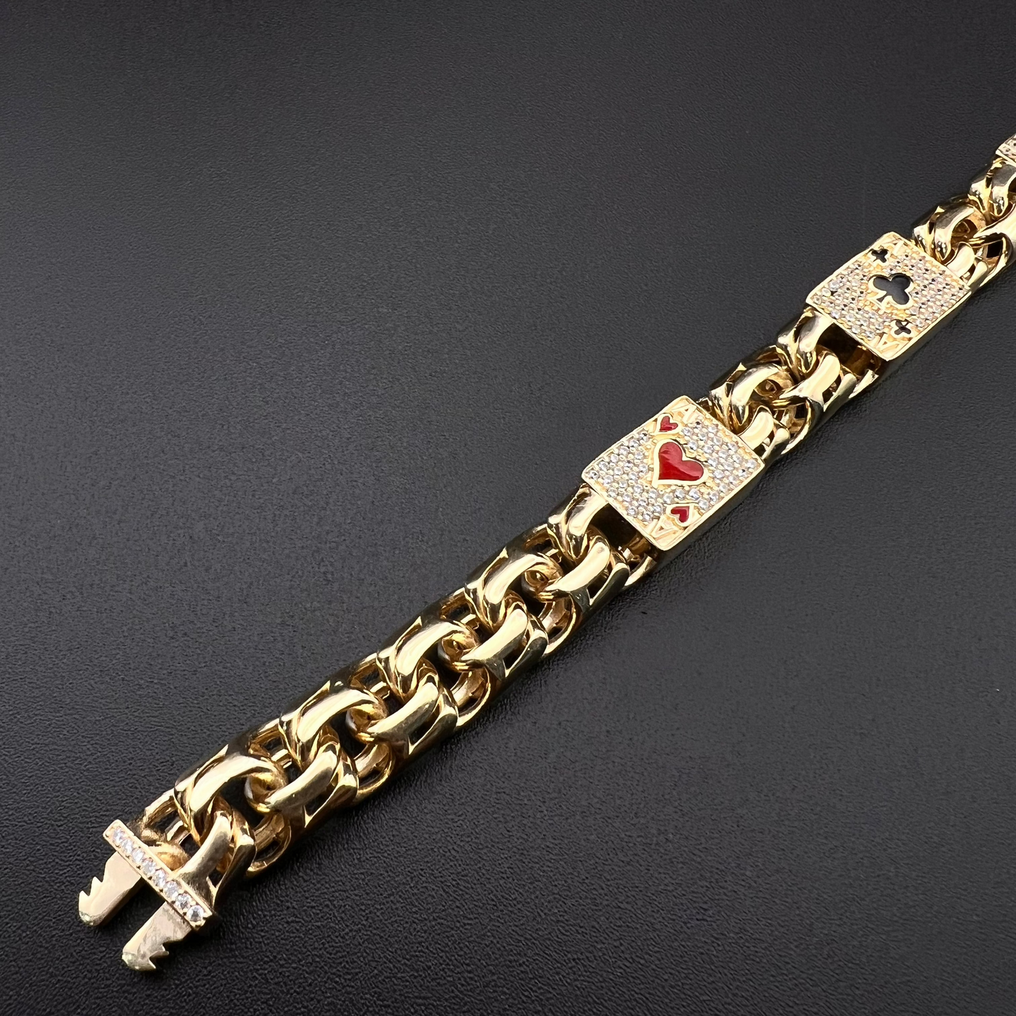 Semi-Solid Chino Barajas/Poker Bracelet
