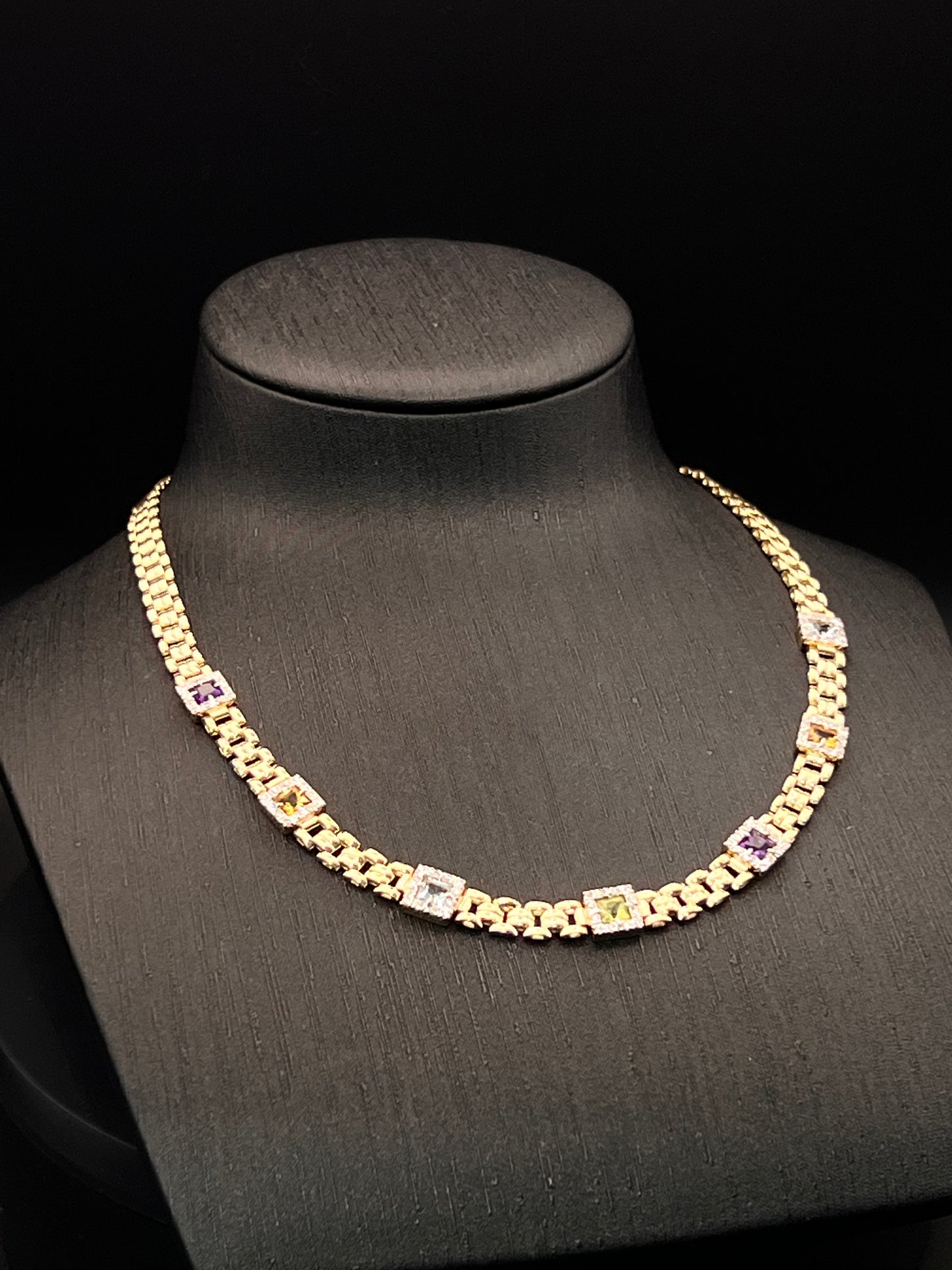 Women's Necklace 14K with CZ