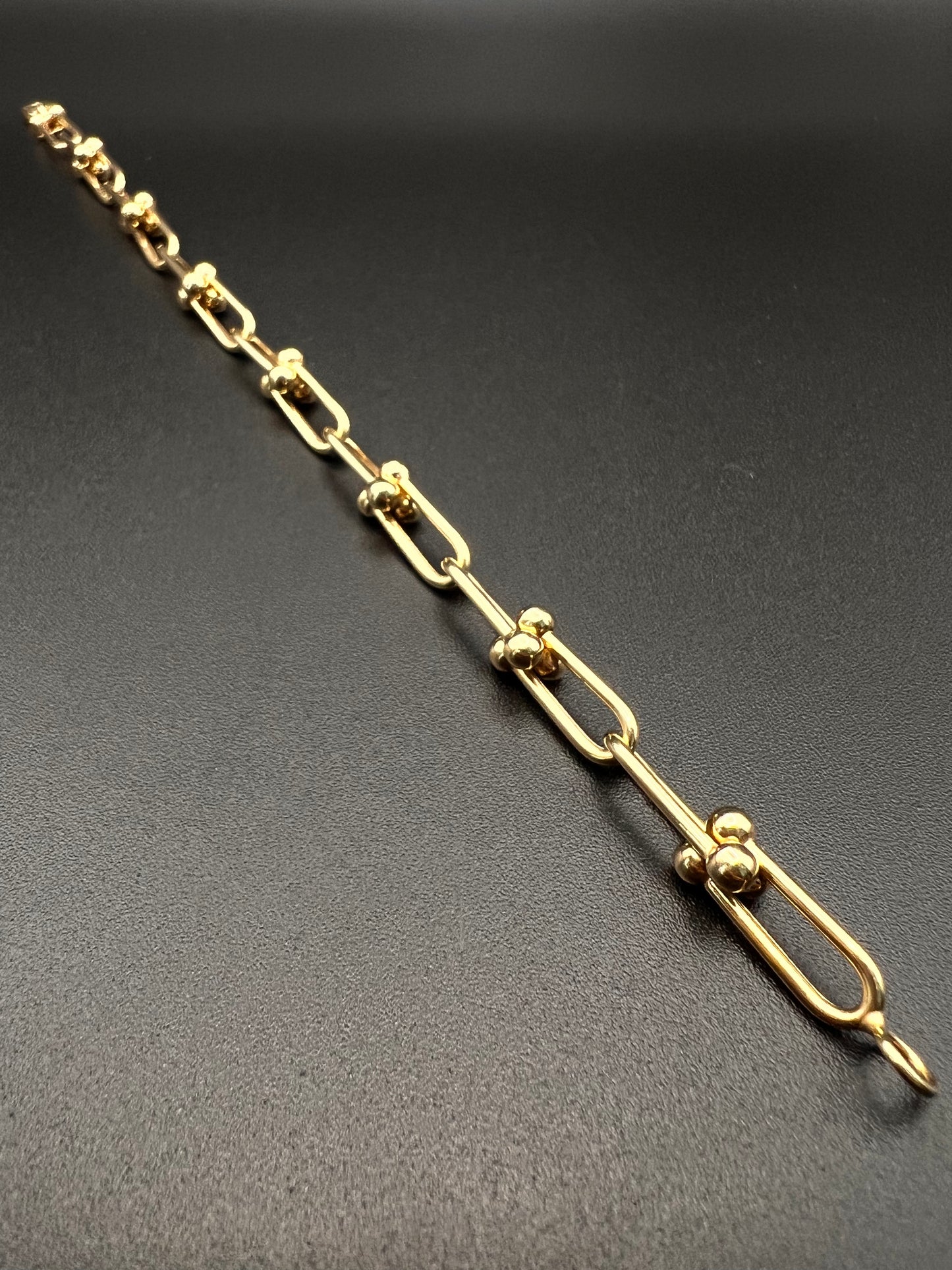Fancy Hollow Women's Bracelet 14K Gold