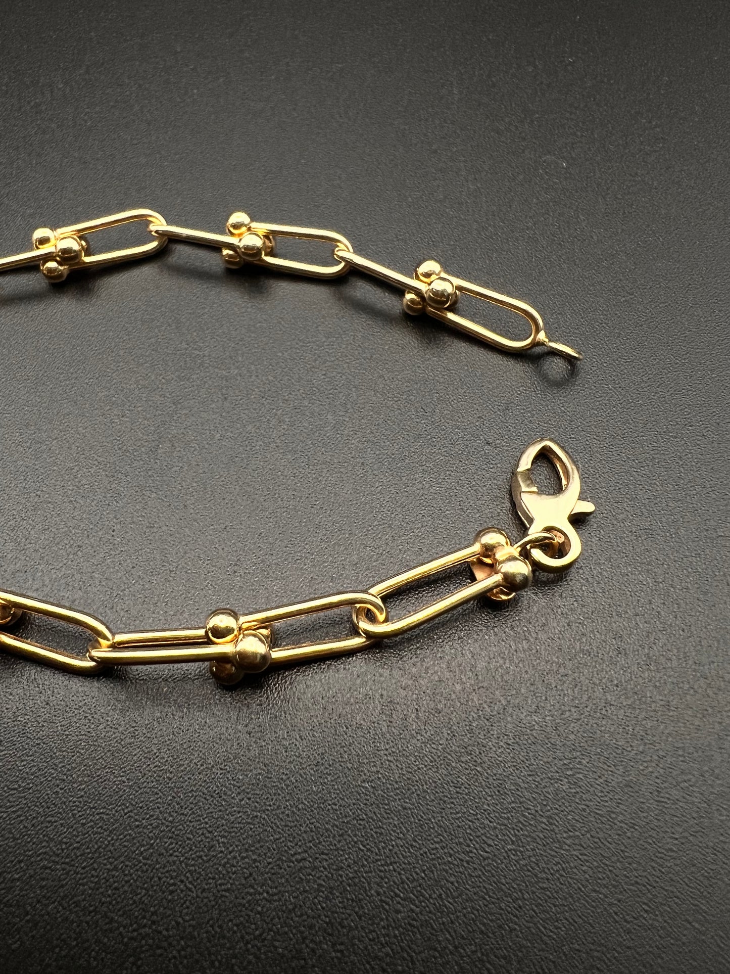 Fancy Hollow Women's Bracelet 14K Gold