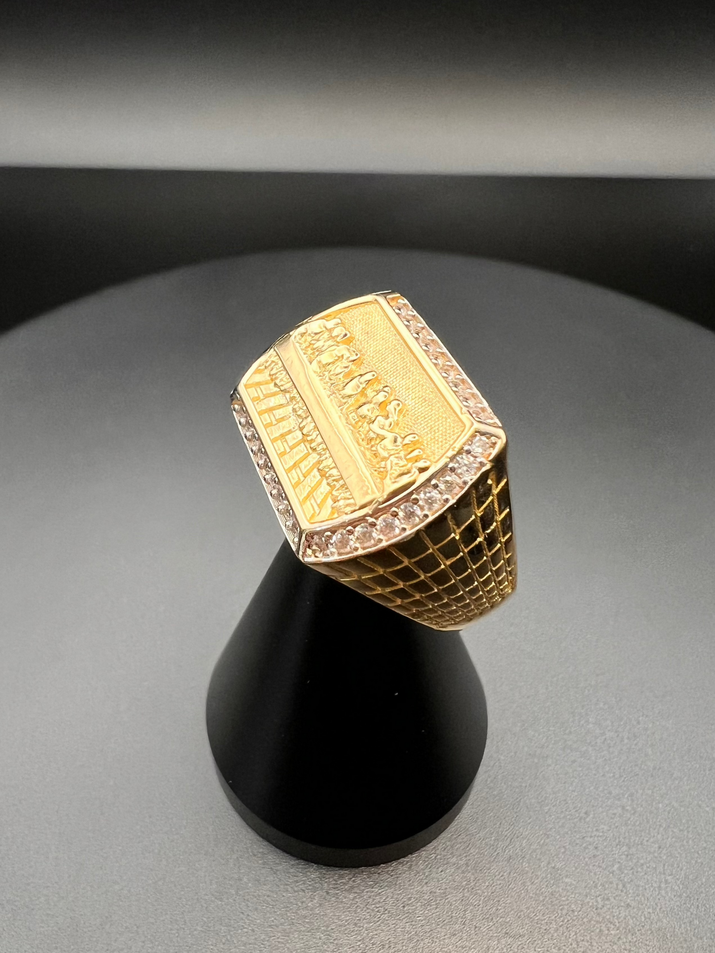 10K Men's Last Supper Ring