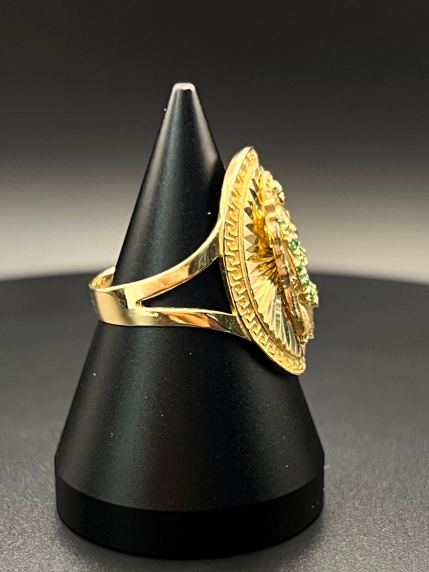14K San Judas Men's Ring