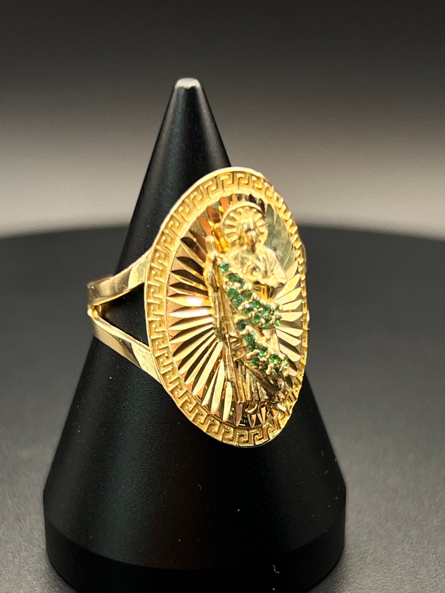 14K San Judas Men's Ring