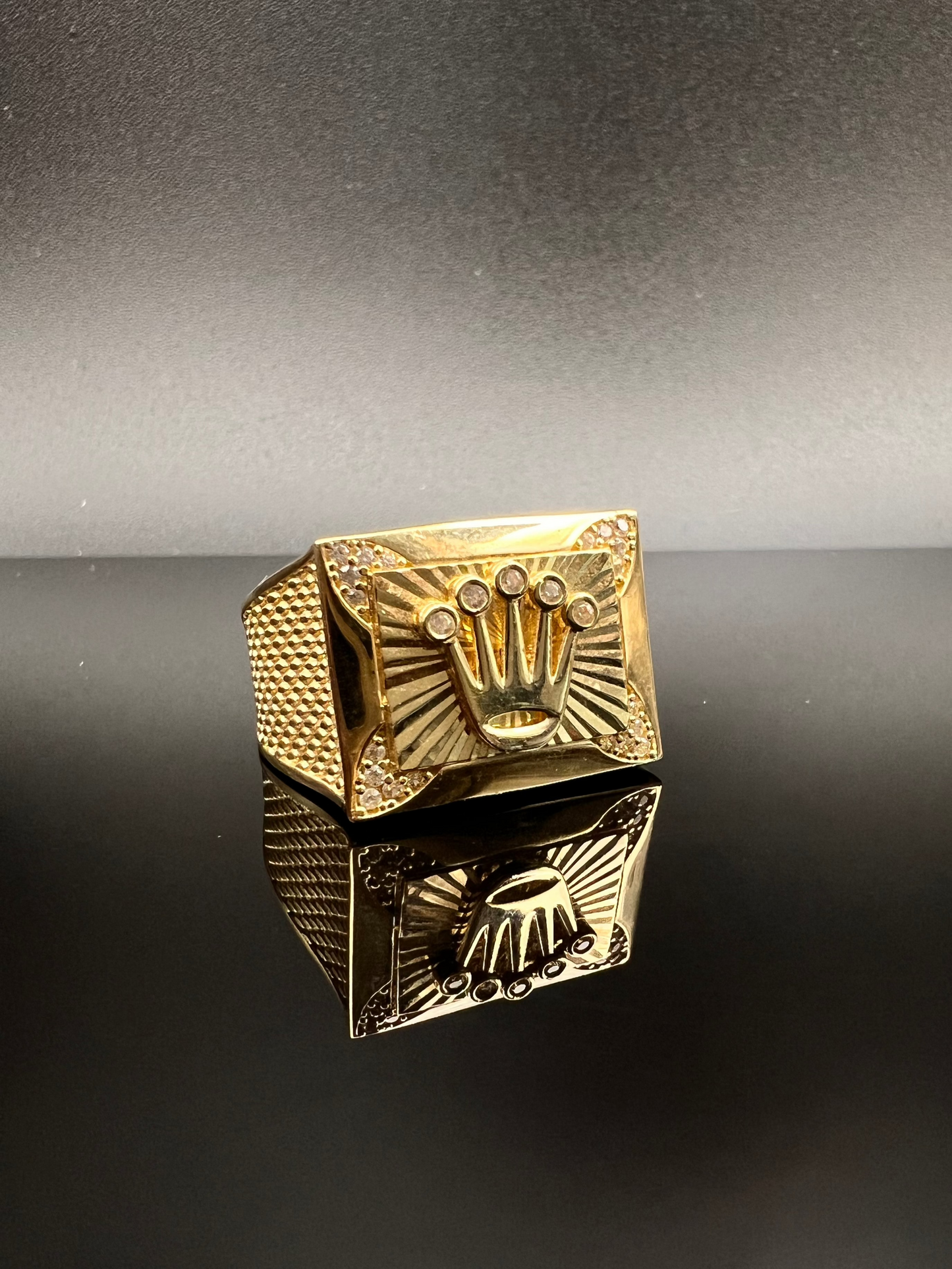 14K Men's Rolex Ring