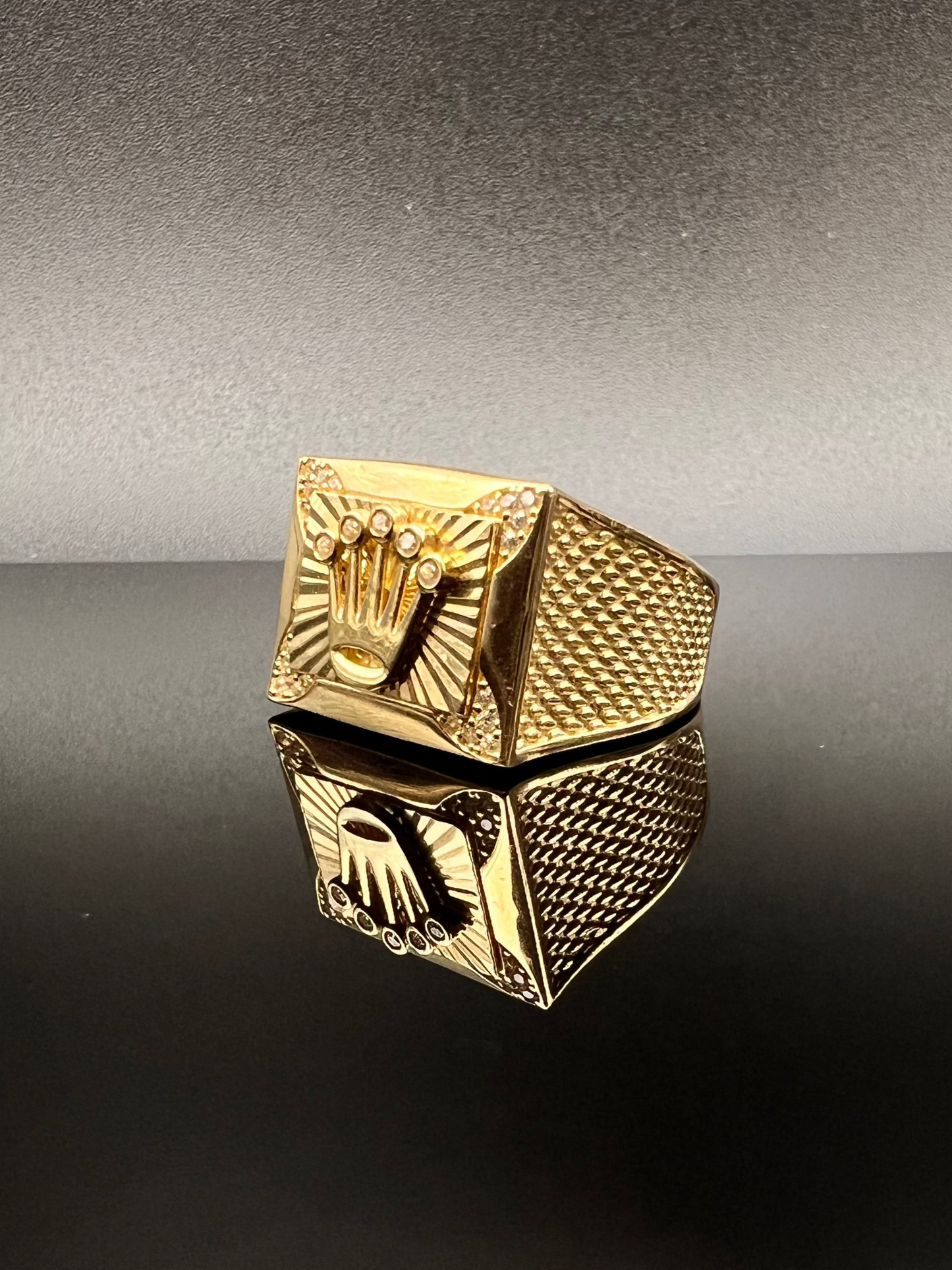 14K Men's Rolex Ring