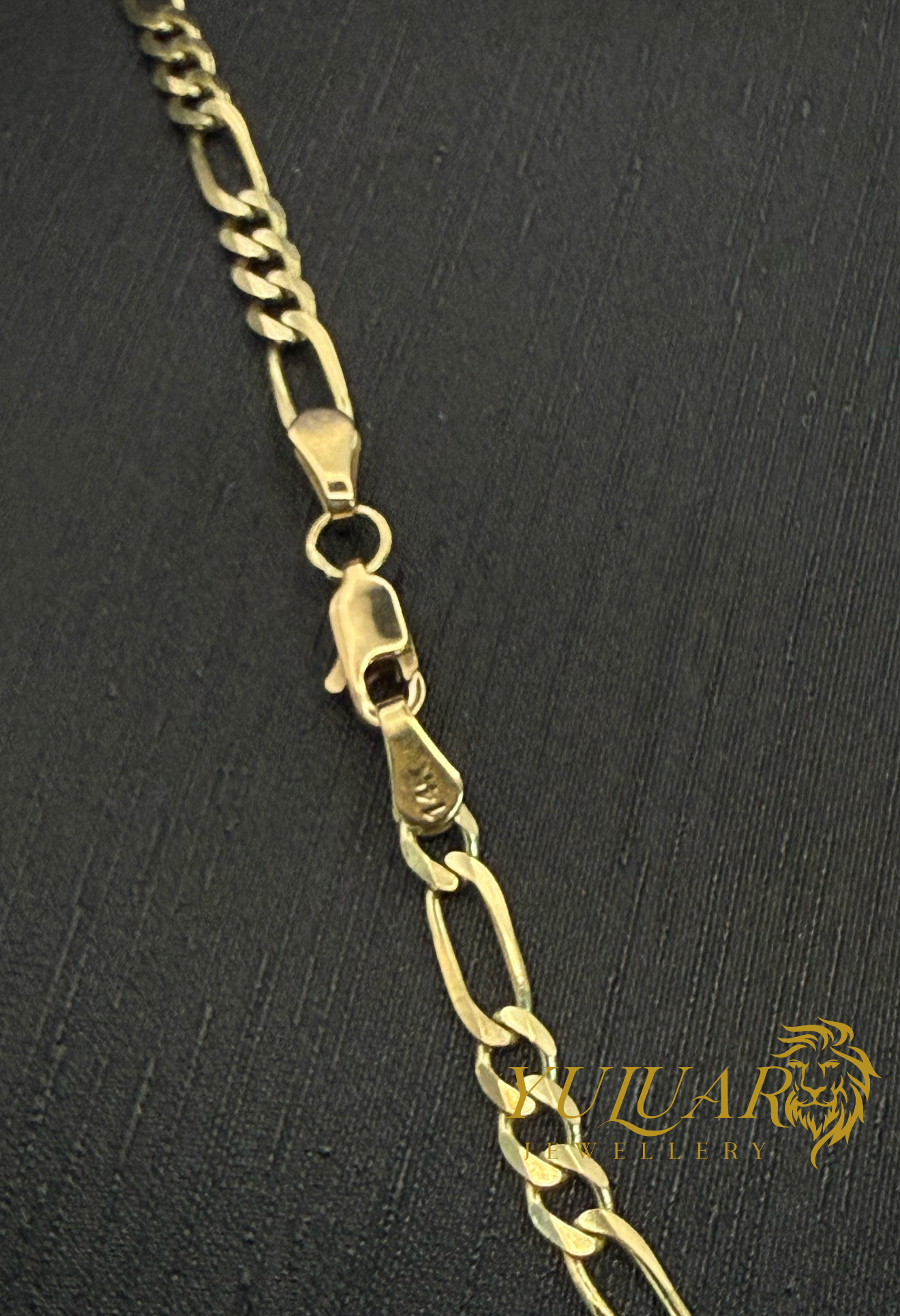 14K Solid Figaro Chain 20''