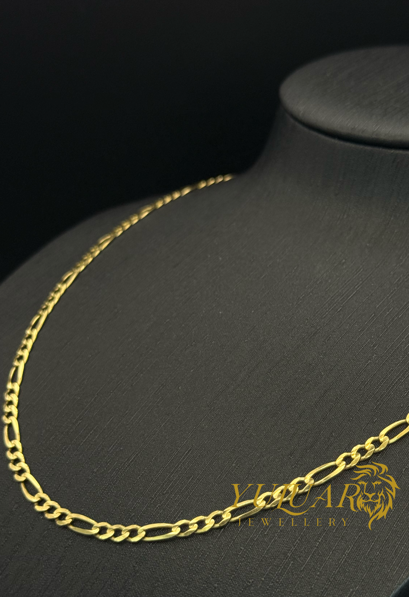 14K Solid Figaro Chain 20''