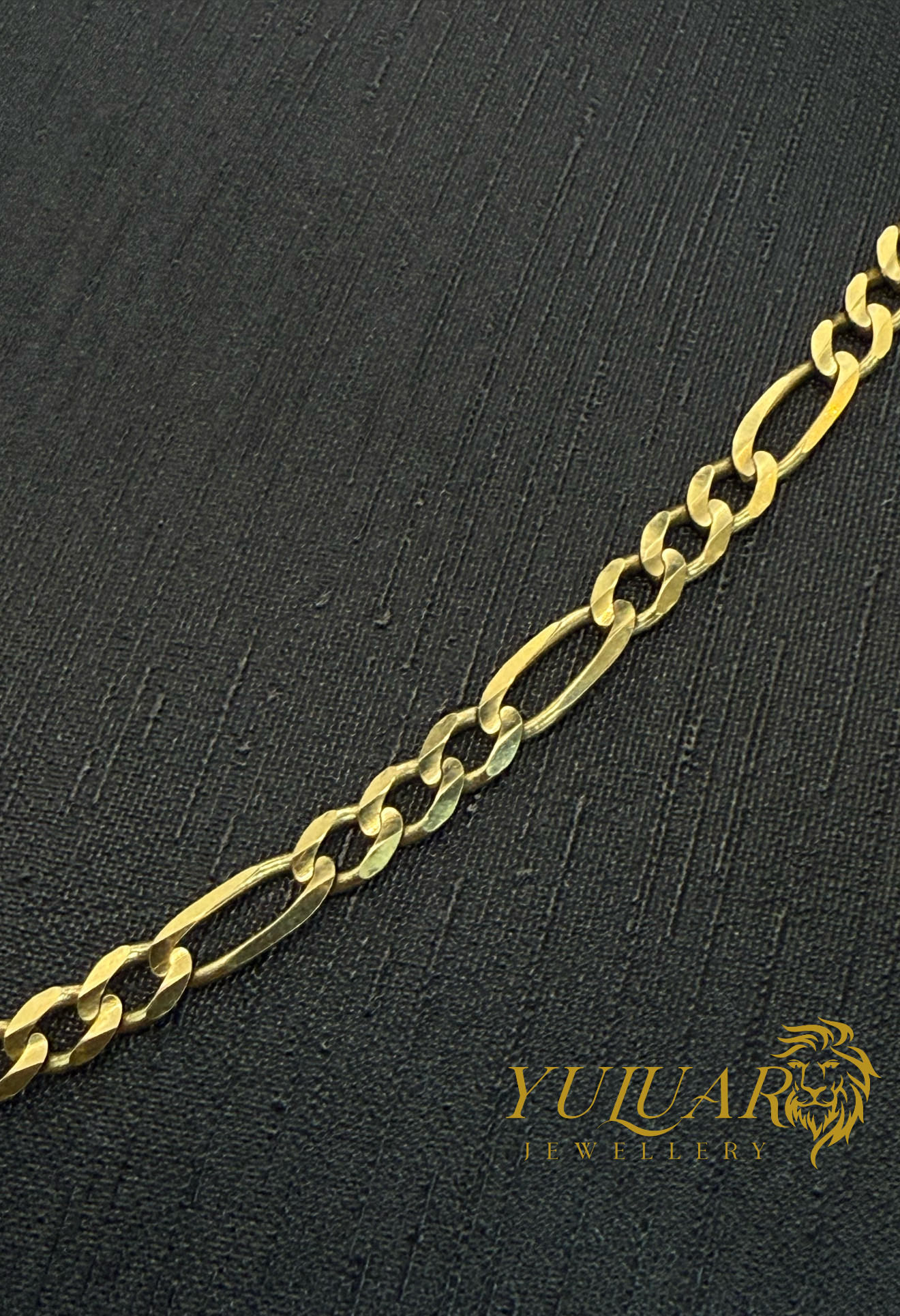 14K Solid Figaro Chain 20''