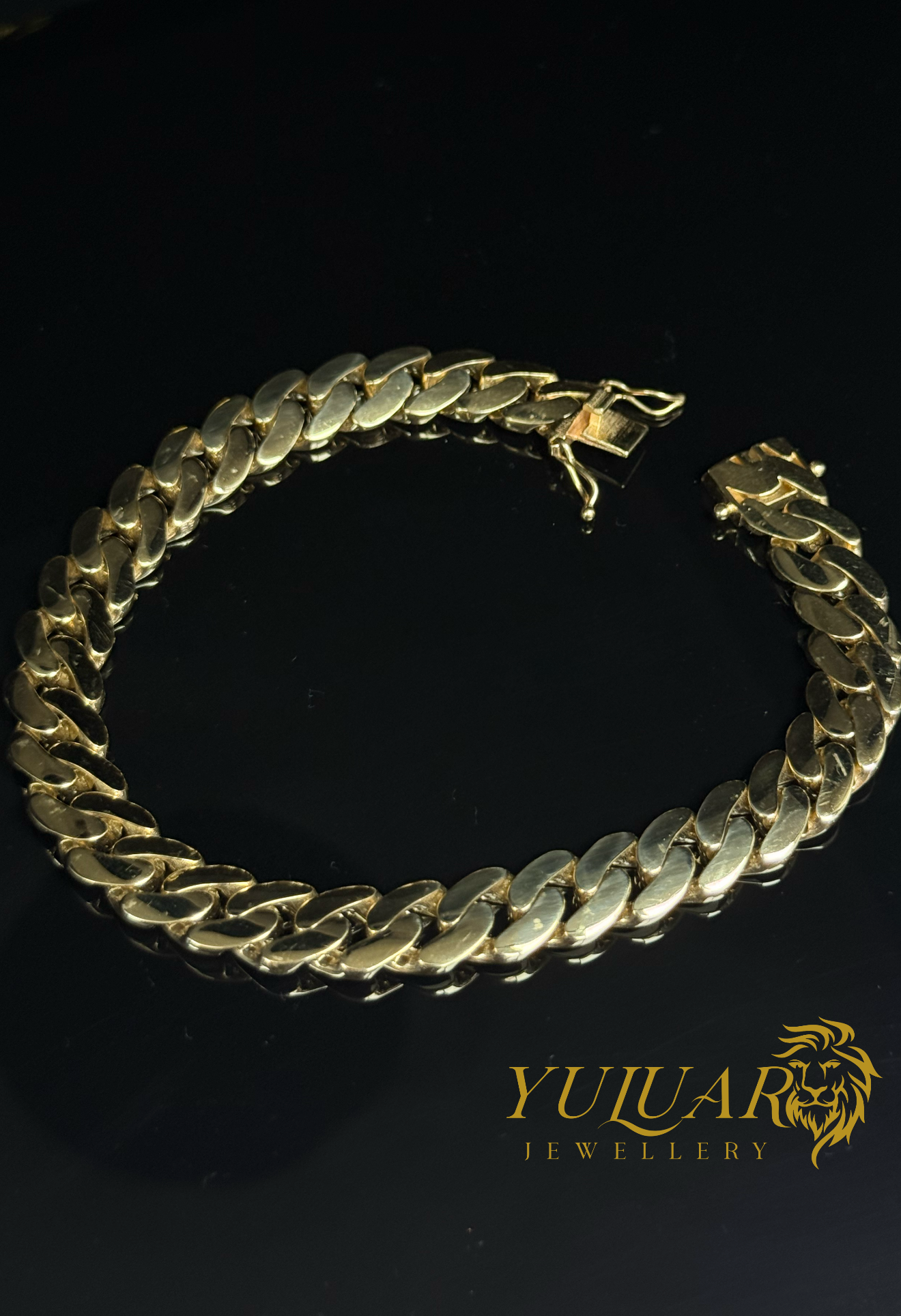 14K CUBAN LINK BRACELET 10MM