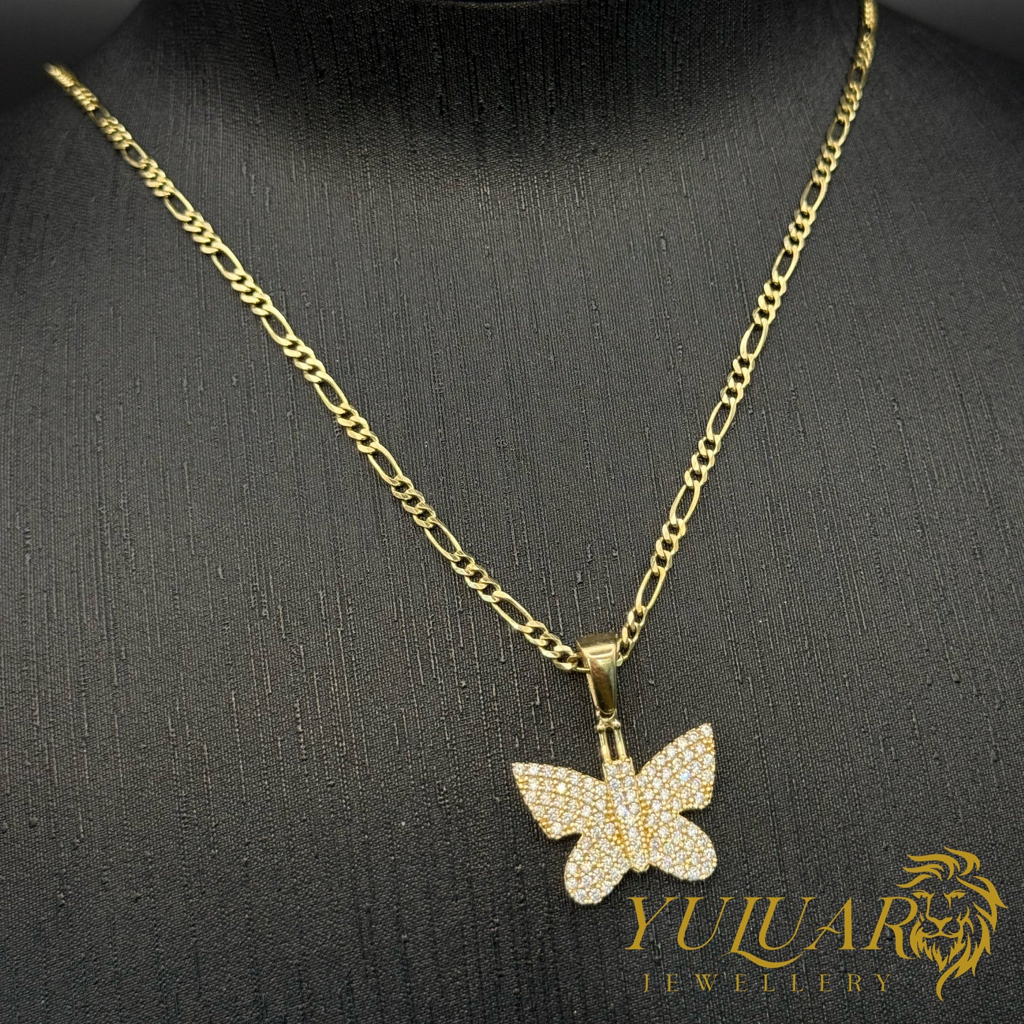 Butterfly Pendant CZ