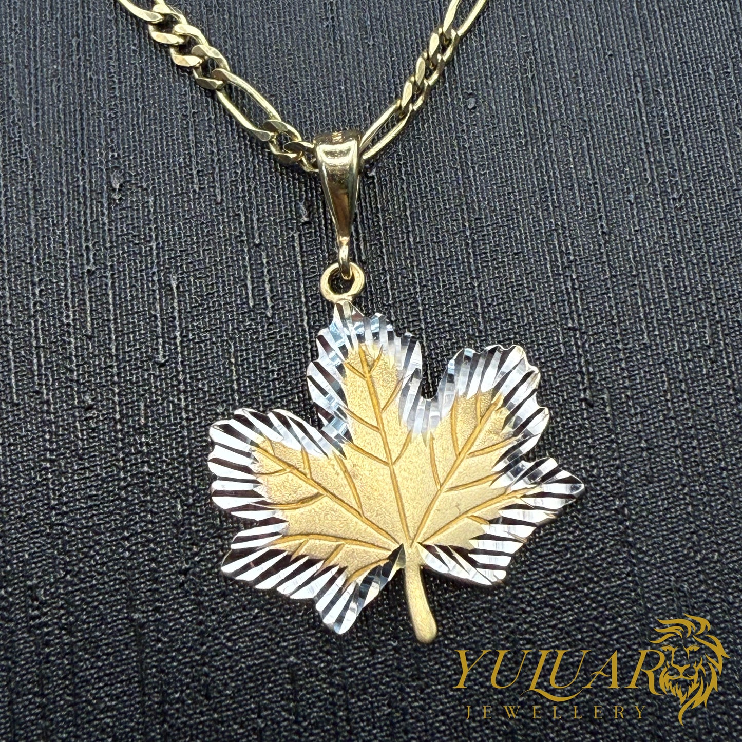 14K Maple Leaf Pendant