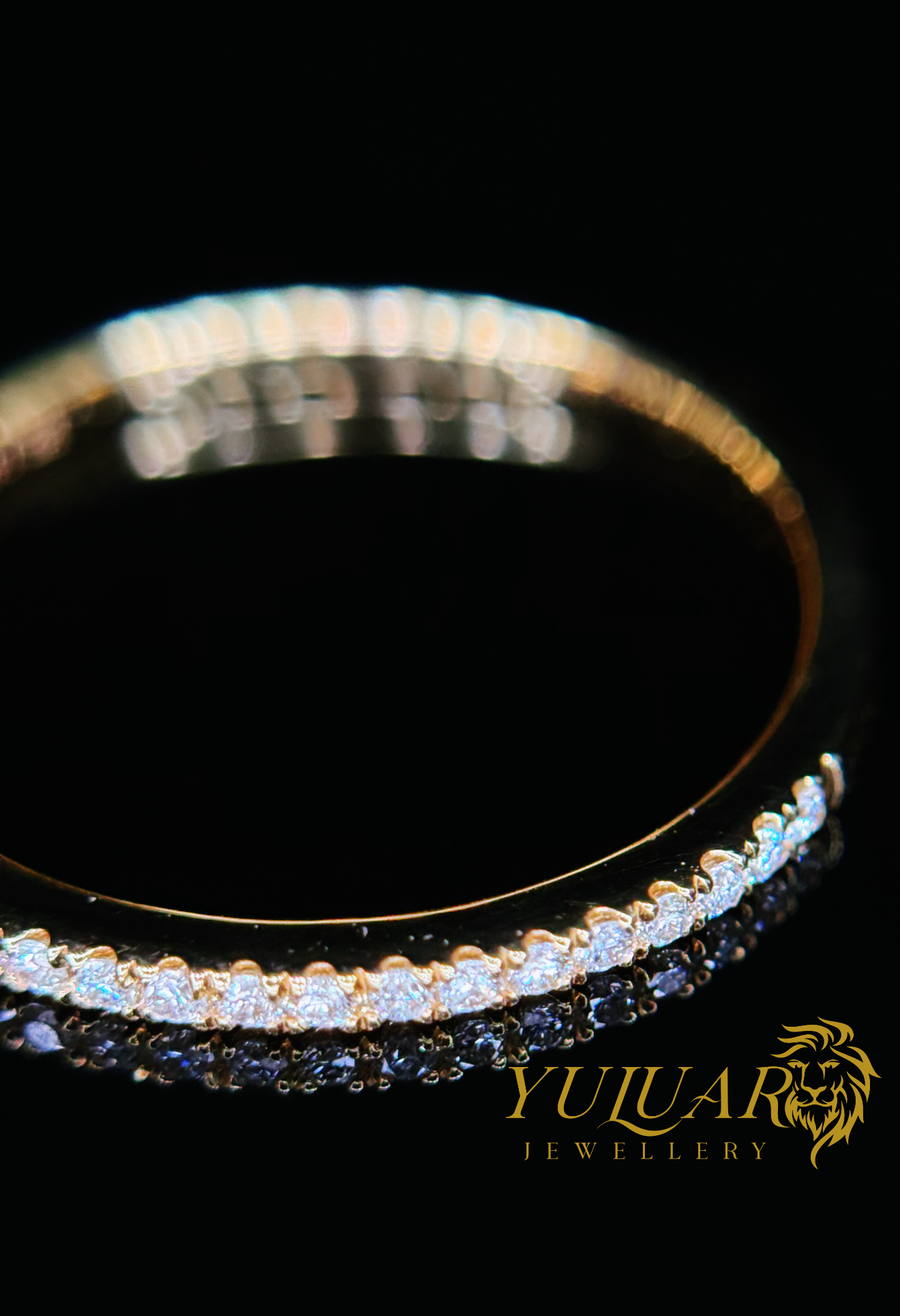 0.10 CT TW ROUND BRILLIANT NATURAL DIAMOND WEDDING BAND RING IN 14K YELLOW GOLD