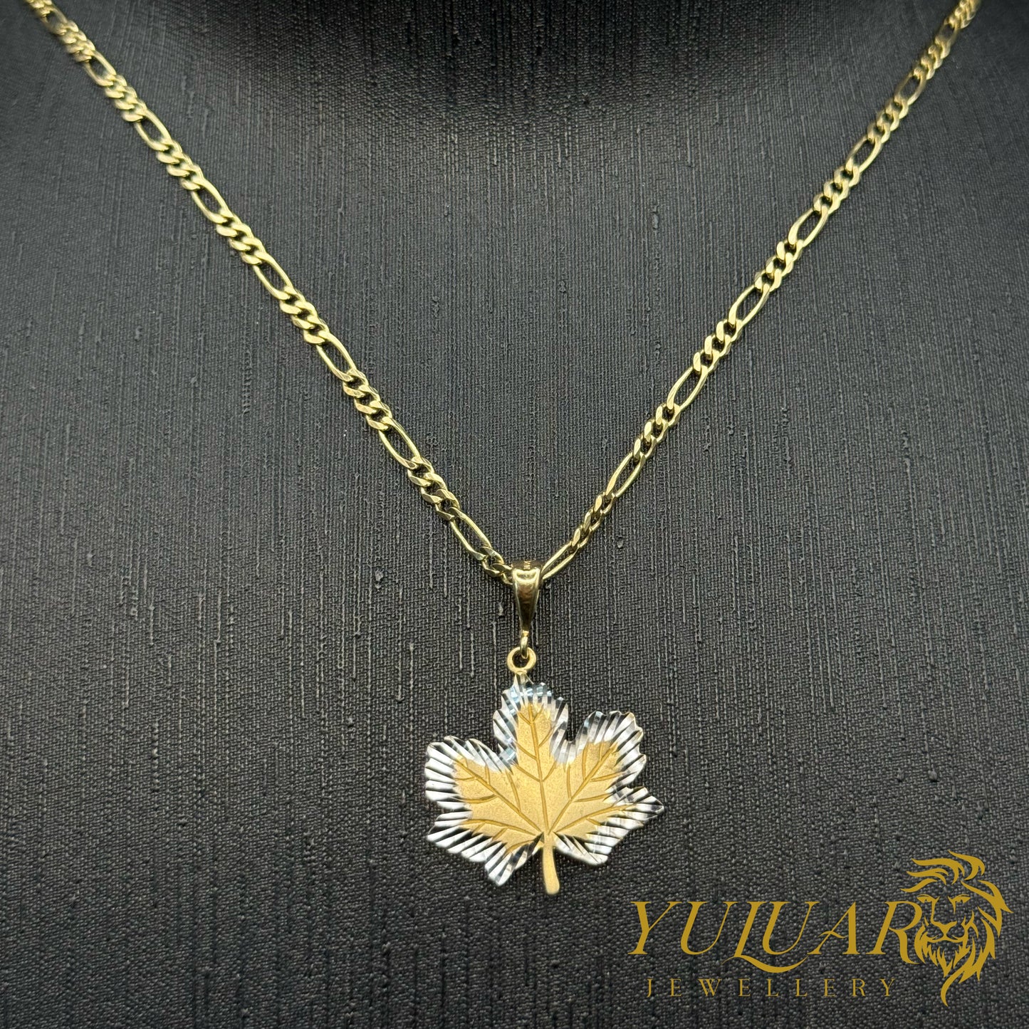 14K Maple Leaf Pendant