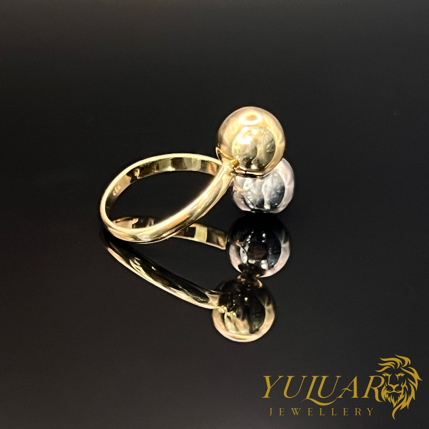 Women's Ball Ring two-tone