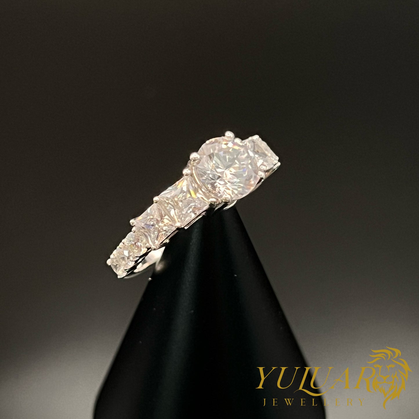 Women's Engagement Ring CZ