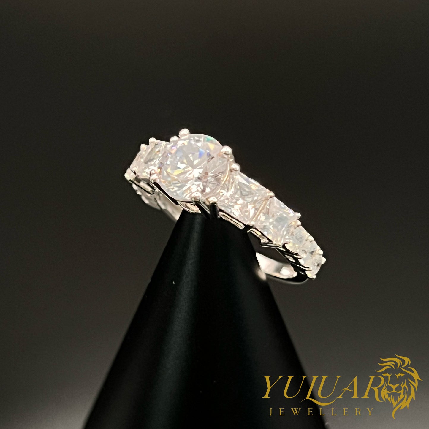 Women's Engagement Ring CZ