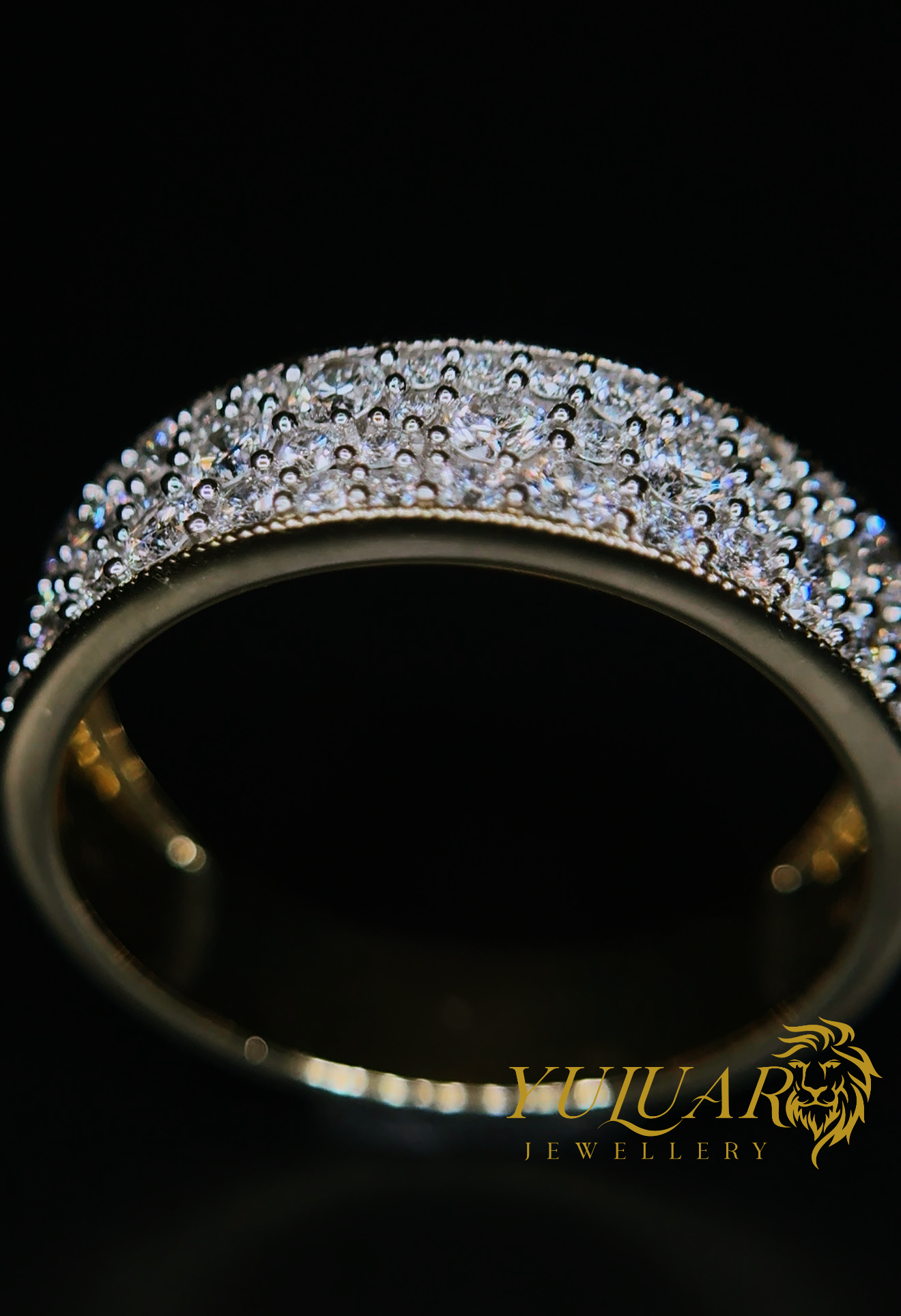 1.00 CT TW ROUND BRILLIANT CERTIFIED LAB-GROWN DIAMOND MEN'S WEDDING BAND IN 14K YELLOW GOLD (H/VS)