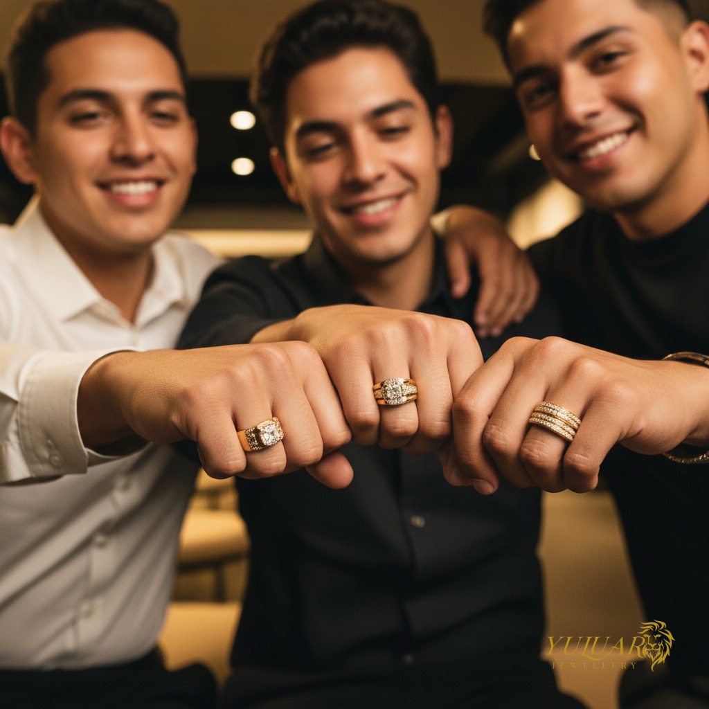 Men's rings collection