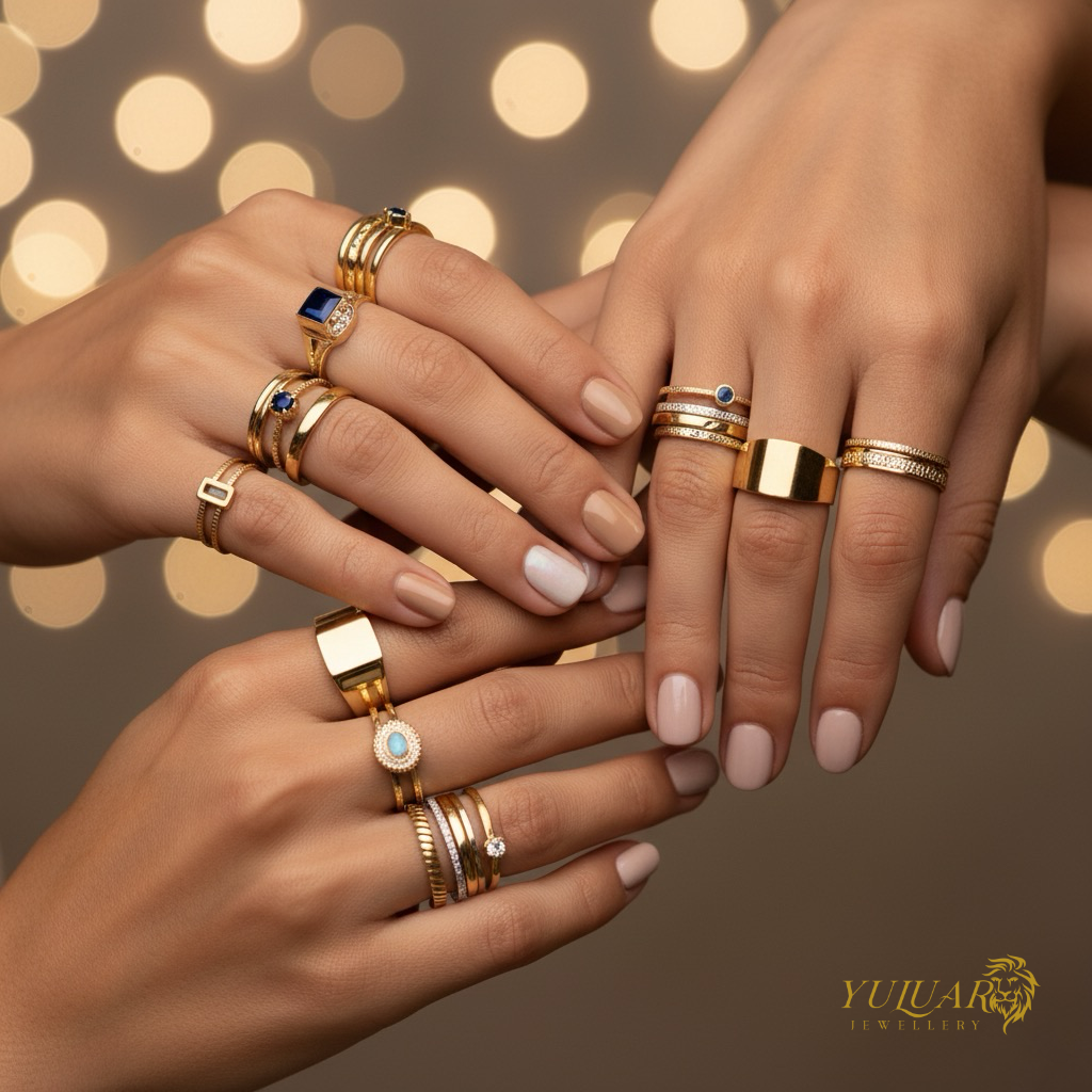 Women's rings collection