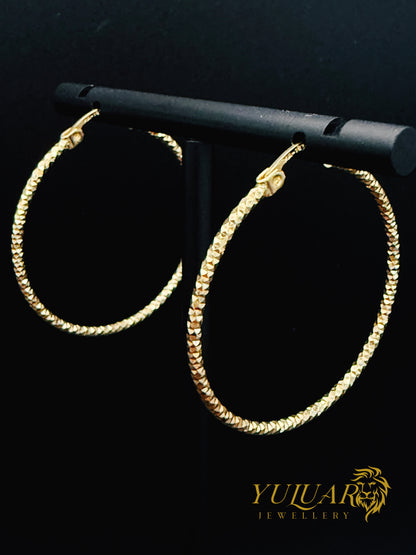 14K Women's Hoop Earrings