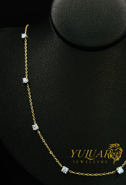 10K LAB GROWN DIAMOND WOMEN’S NECKLACE 18’’