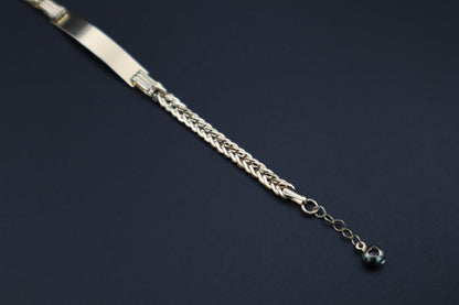14K Baby ID Light Link Bracelet