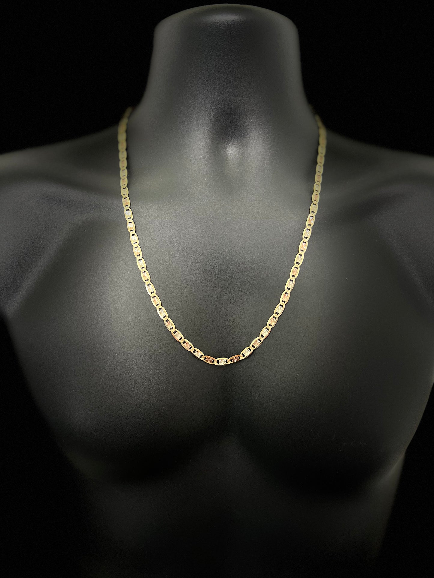 Solid Tri-Color Valentino Chain