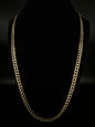 14K Solid Two-Tone Miami Chain