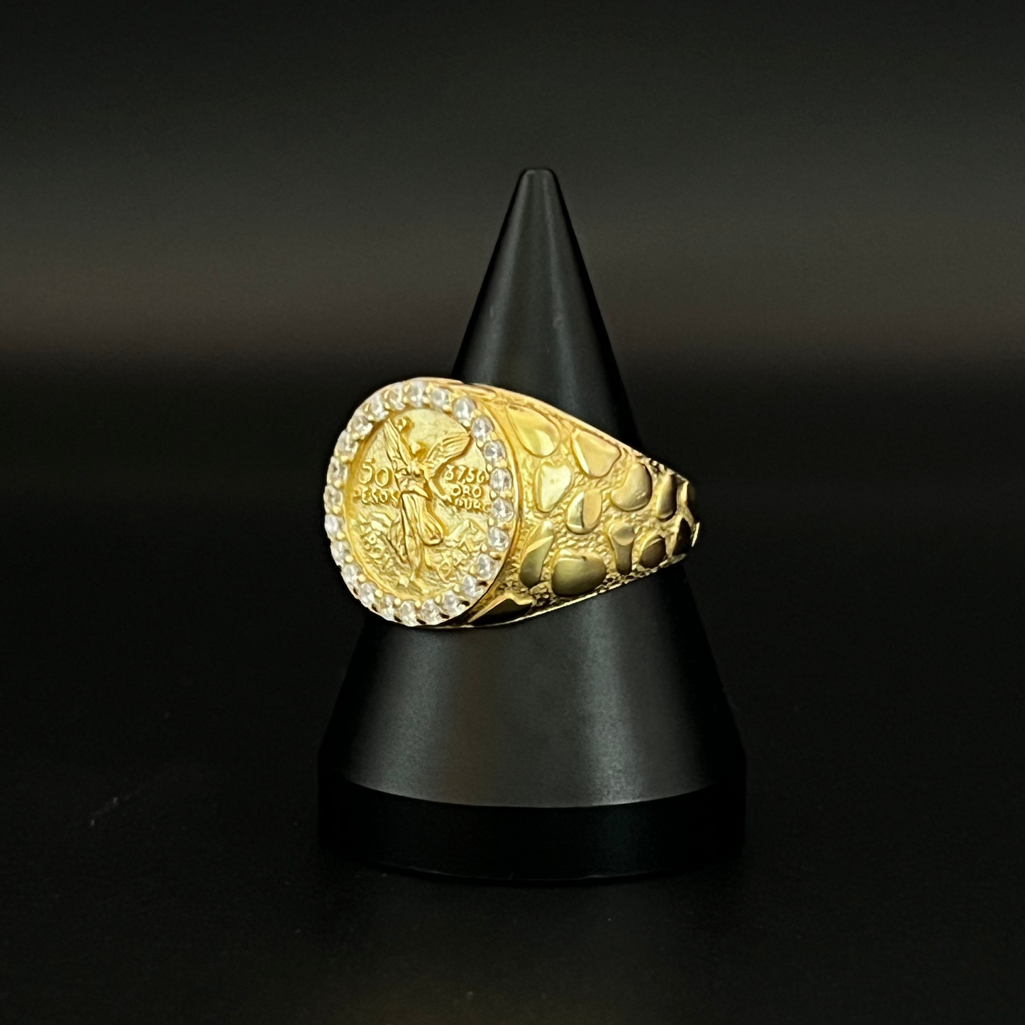14K Centenario Ring