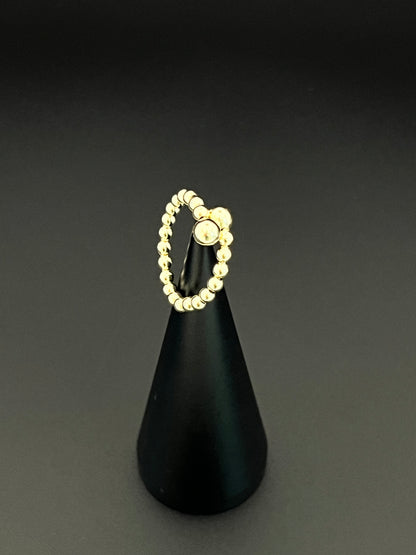 Women's Bold Beaded Ring