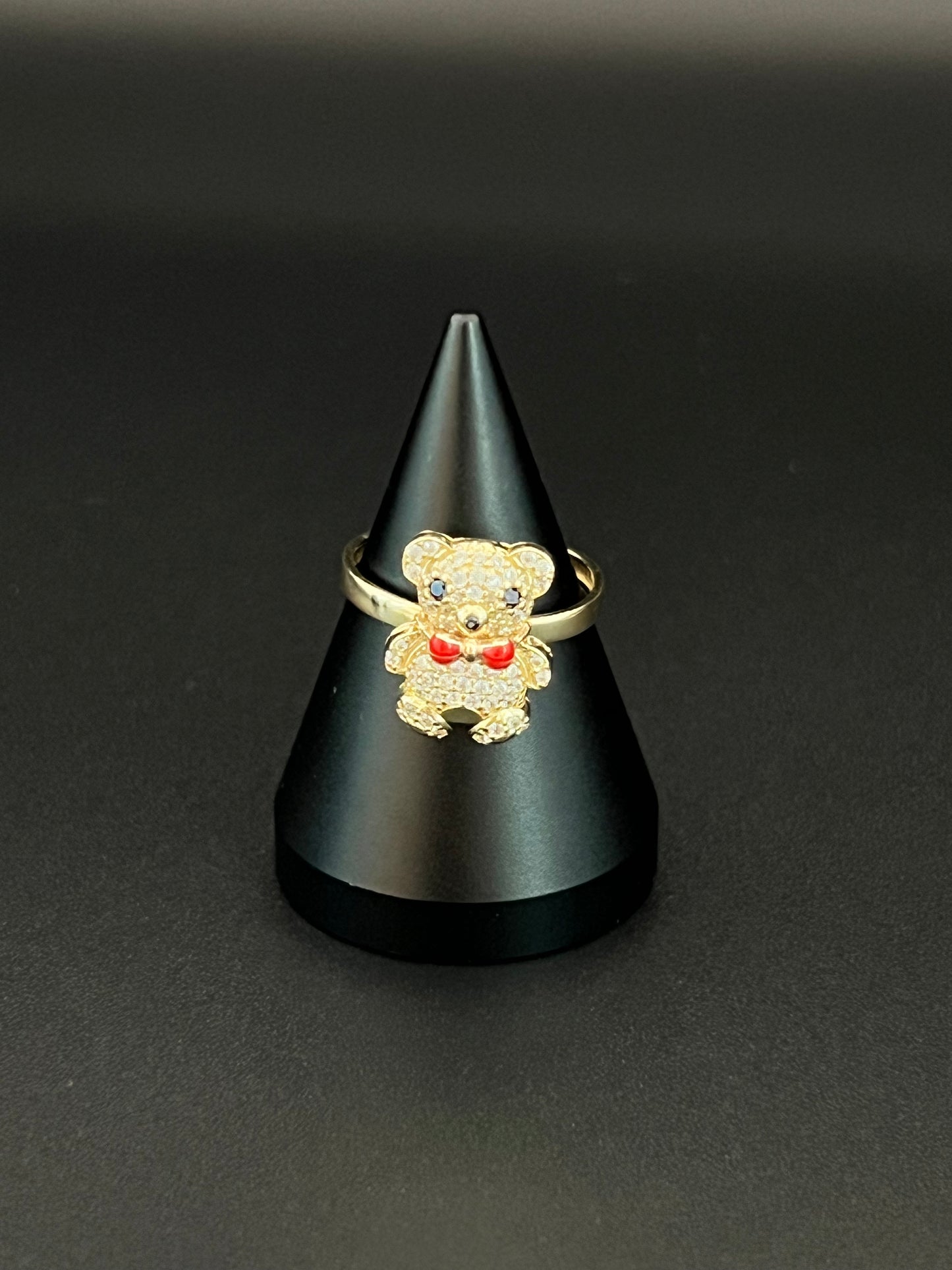 Women's Fancy Teddy Bear Ring