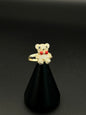 Women's Fancy Teddy Bear Ring