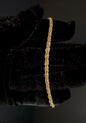 14K Unisex Hollow Rope Bracelet