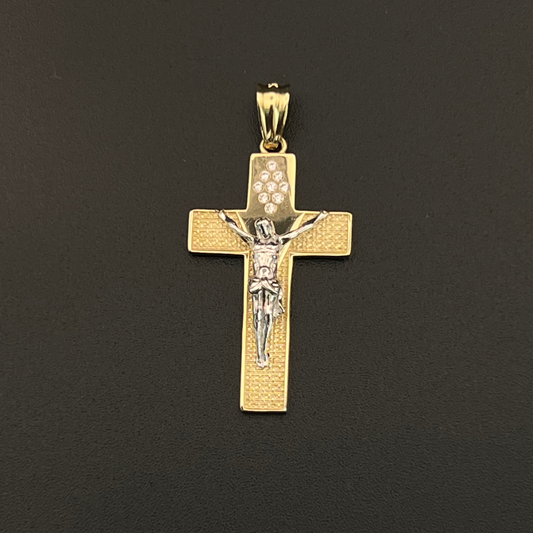 Cross Pendant Diamond-cut