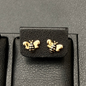 Bee Stud Earrings 14K Gold