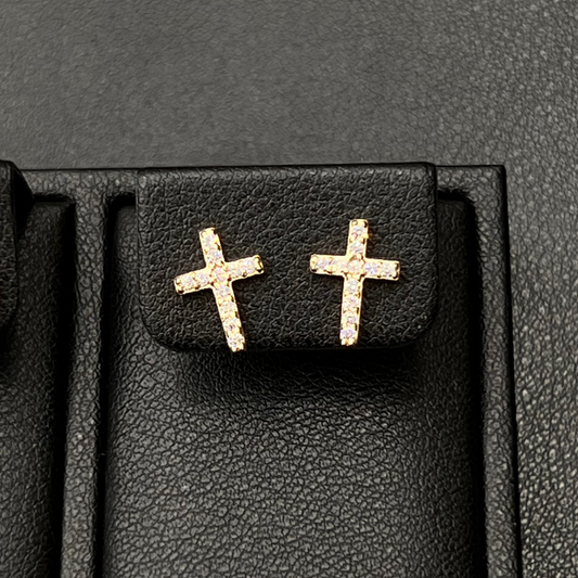 Cross Stud Earrings