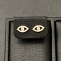 Evil Eye Stud Earrings 14K Gold